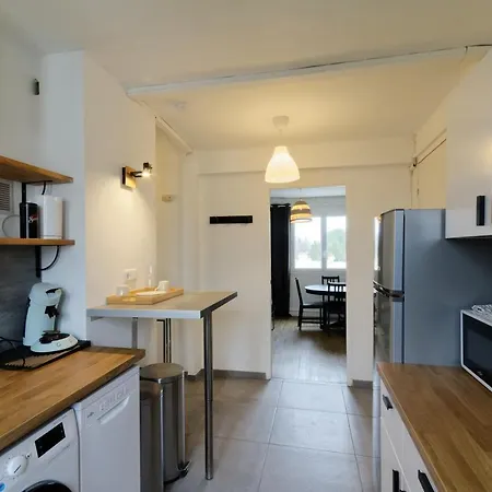 Apartment Cleo - 7places, Parking, Tram L2 Au Pied, 6min Gare St Roch, 4e Etage