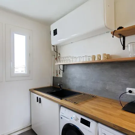 Cleo - 7places, Parking, Tram L2 Au Pied, 6min Gare St Roch, 4e Etage Apartment